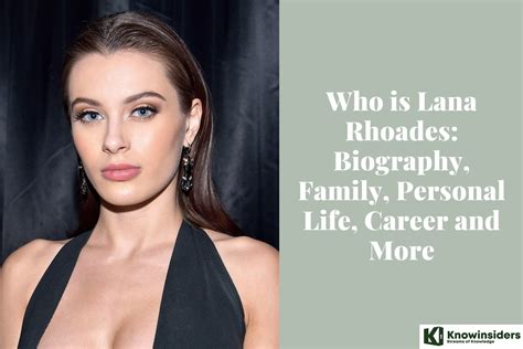 lana rhoades first|Who is Lana Rhoades: Biography, Family, Personal Life